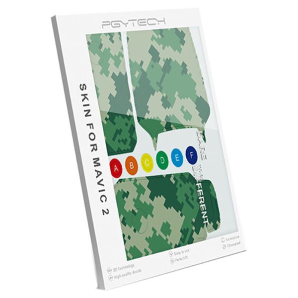 PGYTECH HA-052 Skin for DJI Mavic 2 (Forest Camouflage)