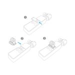 PGYTECH Osmo Pocket Data Port to Universal Mount (3-Pack) - Image 5