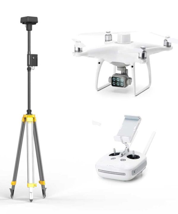 DJI P4 Multispectral + D-RTK 2 High Precision GNSS Mobile Station Combo
