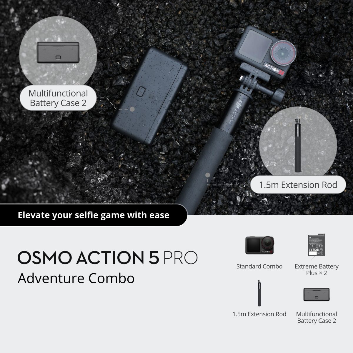Osmo Action 5 Pro Adventure Combo - Image 2