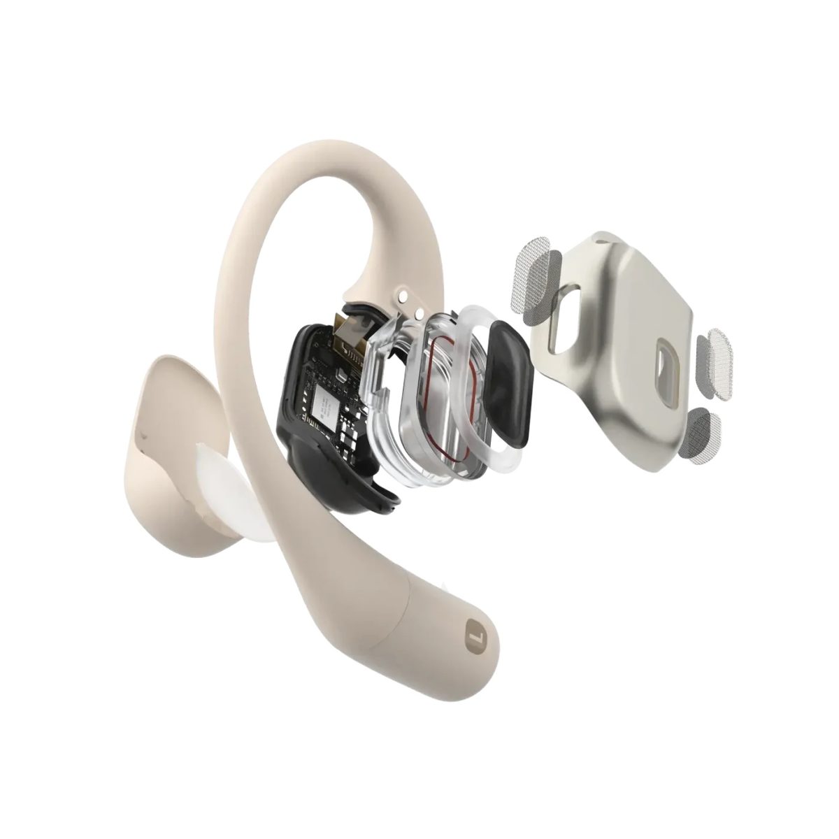 Shokz OpenFit EarBuds (Beige) - Image 4