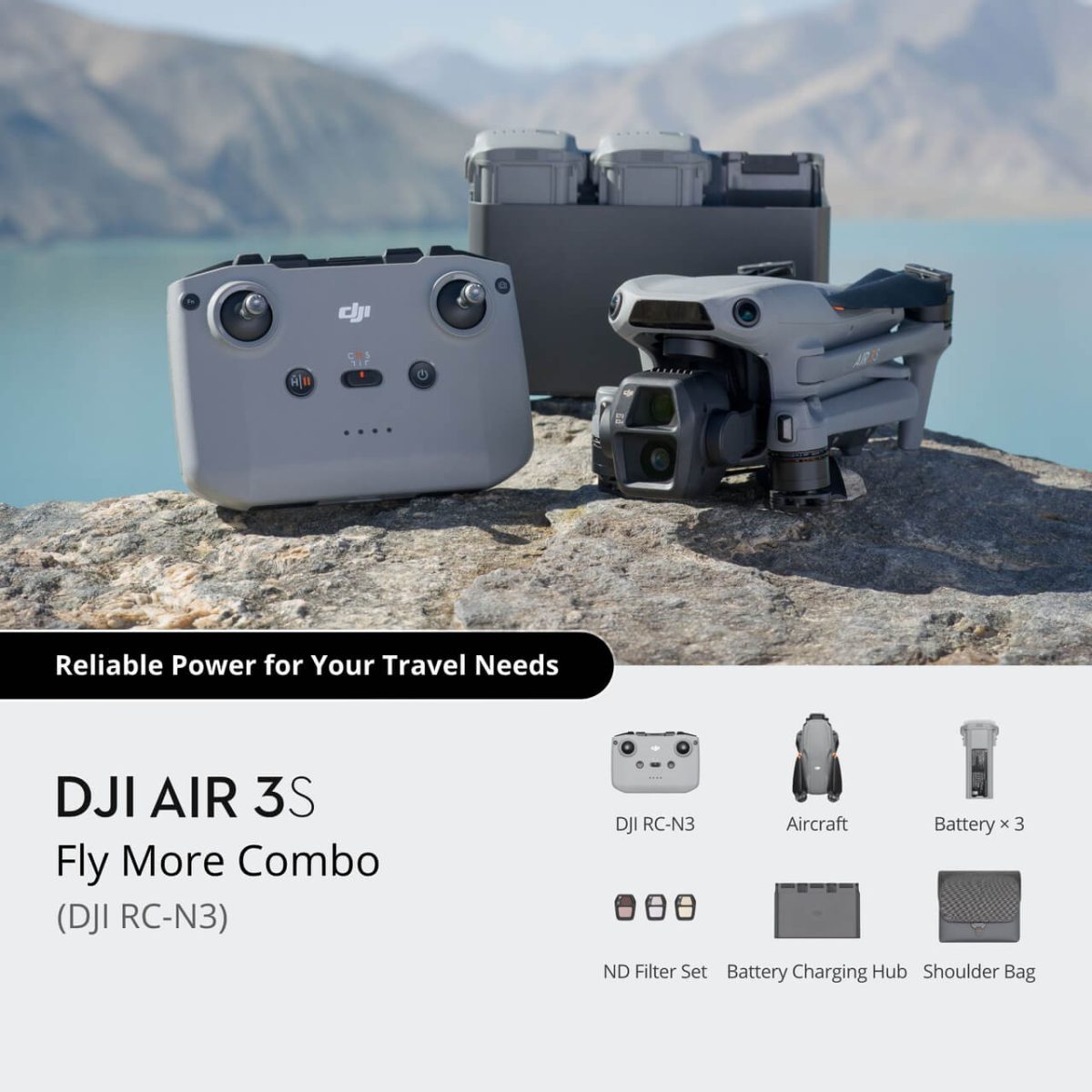 DJI Air 3S Fly More Combo (DJI RC-N3) - Image 2