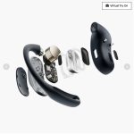 Shokz OpenFit Air EarBuds (Black) - Image 3
