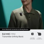 DJI Mic Mini Transmitter (Infinity Black) - Image 2